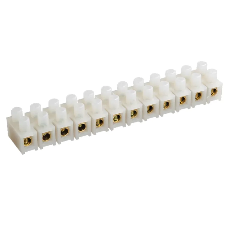 Зажим винтовой  UZV3-010-06, ЗВИ-10 12пар, 2,5-6мм², (шт.)