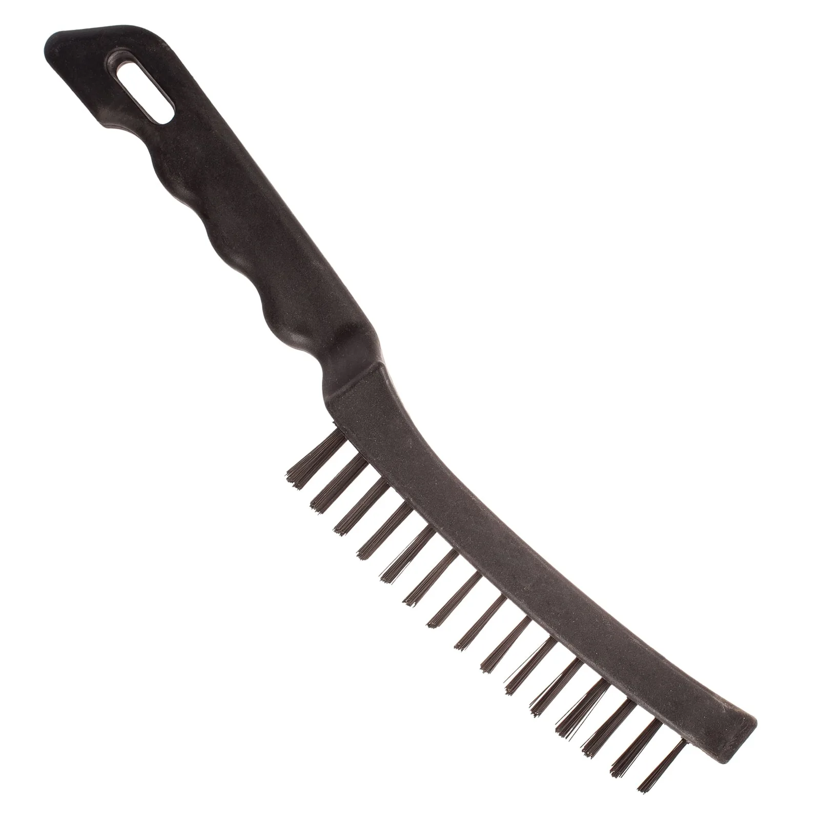 Щетка проволочная пластиковый корпус, 5 рядов, проволока 0,33мм, 260мм, (шт.)