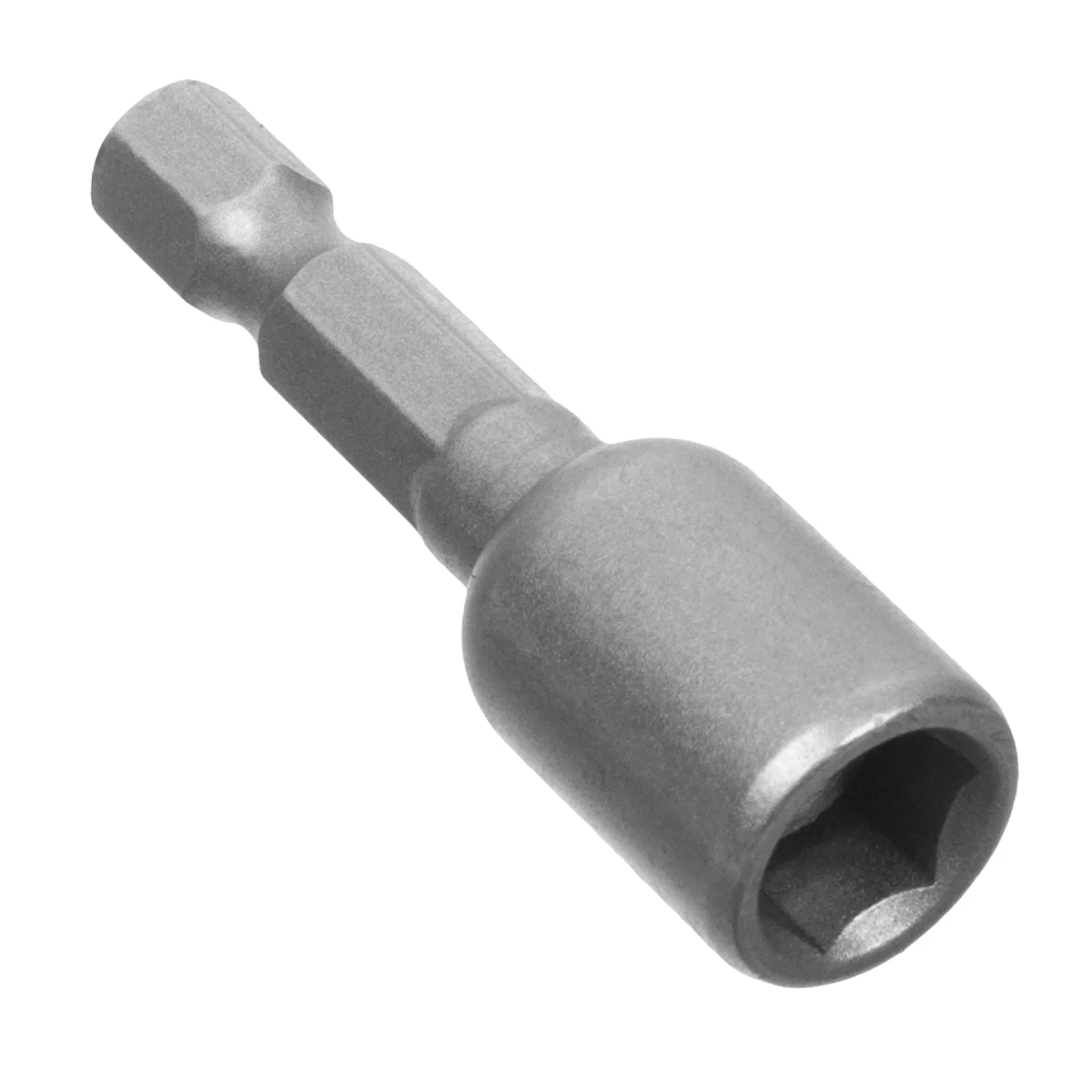 Головка торцевая магнитная 8 х 45 мм, хвостовик 1/4" Е, CrV, 2 шт., (уп.)