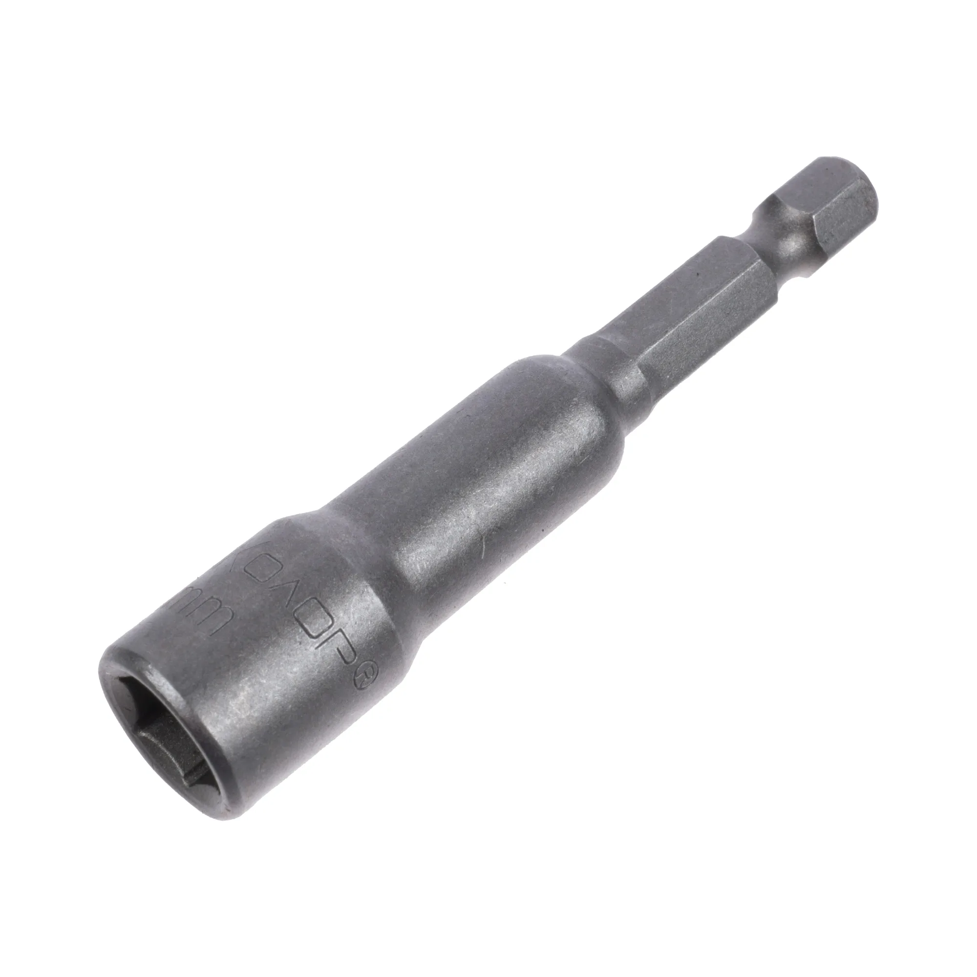 Головка торцевая магнитная 8 х 65 мм, хвостовик 1/4" Е, CrV, 10 шт., (уп.)