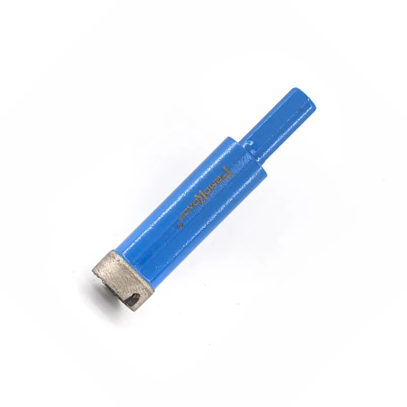 Коронка алмазная  по стеклу и керамограниту, 14 х 67 мм, 3-гранный хвостовик, , (шт.)
