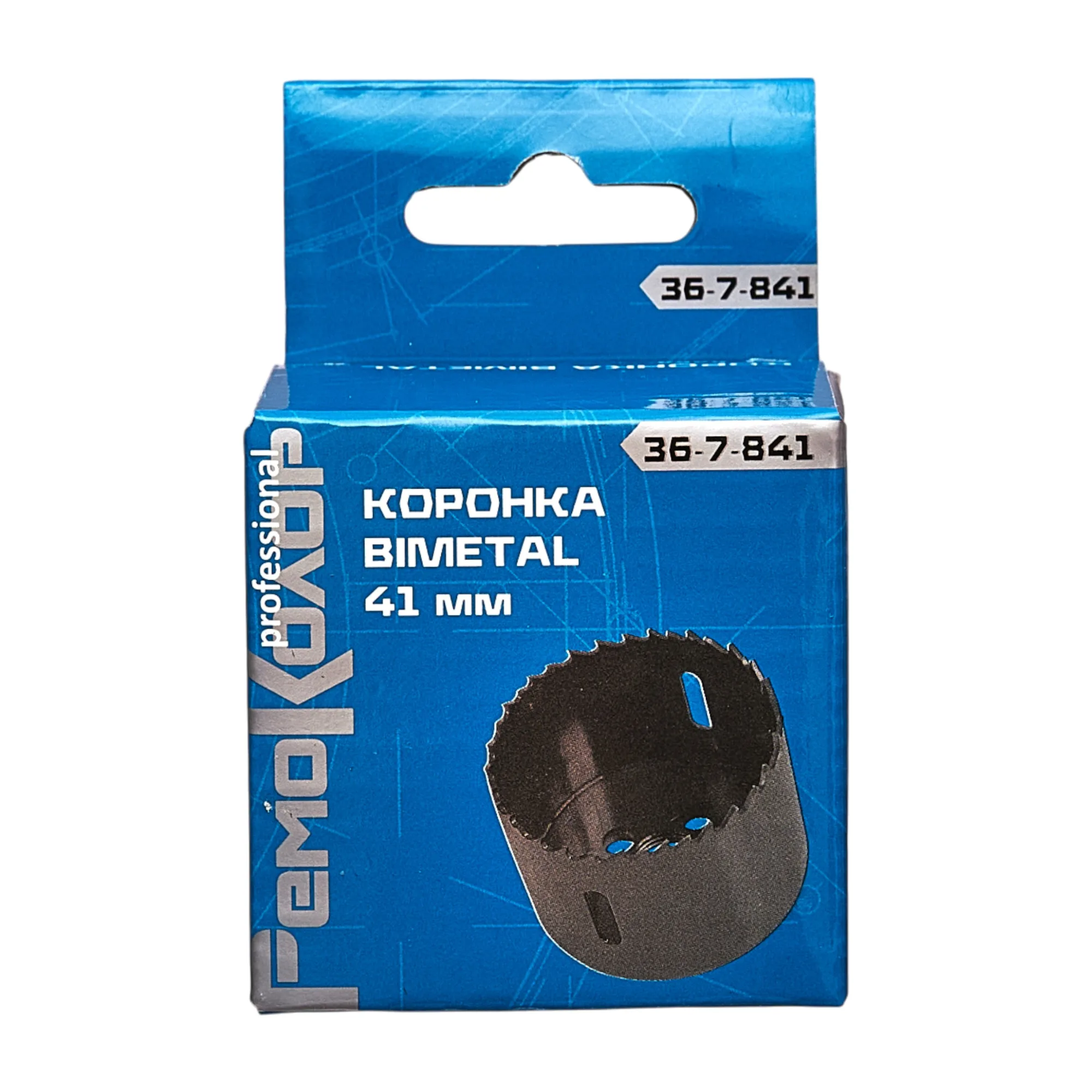Коронка по металлу БИМЕТАЛ, 41 мм, (шт.)