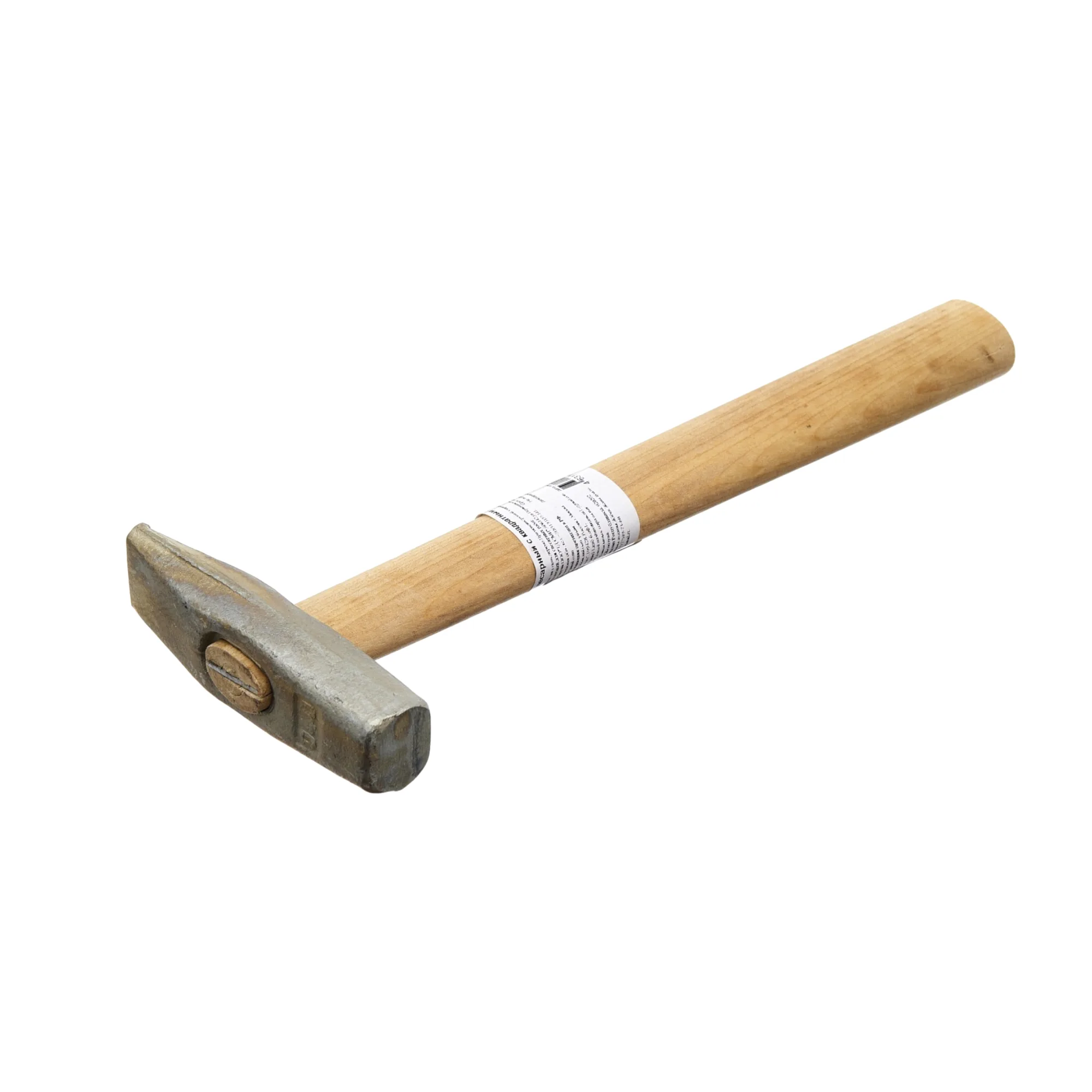 Молоток слесарный квадратный боек, деревянная рукоятка, 400г , (шт.)
