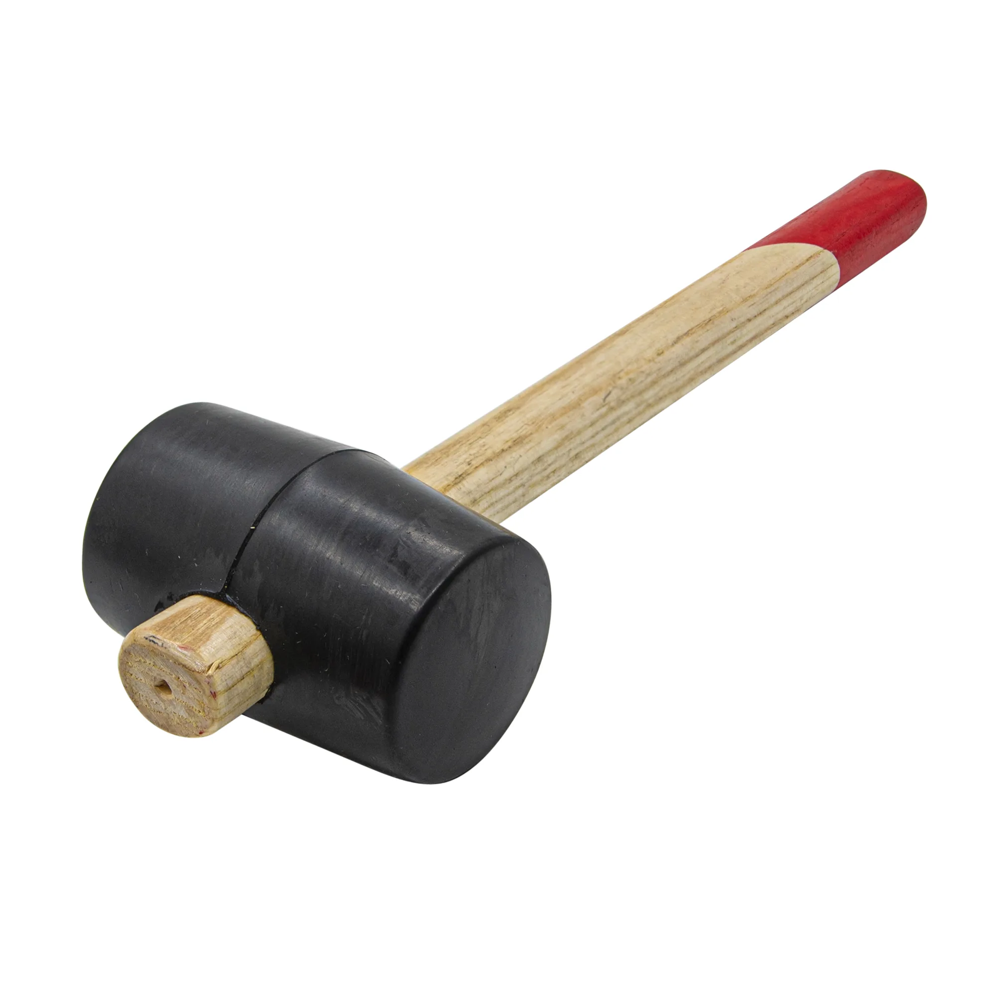 Киянка резиновая, деревянная рукоятка, 340г, (шт.)