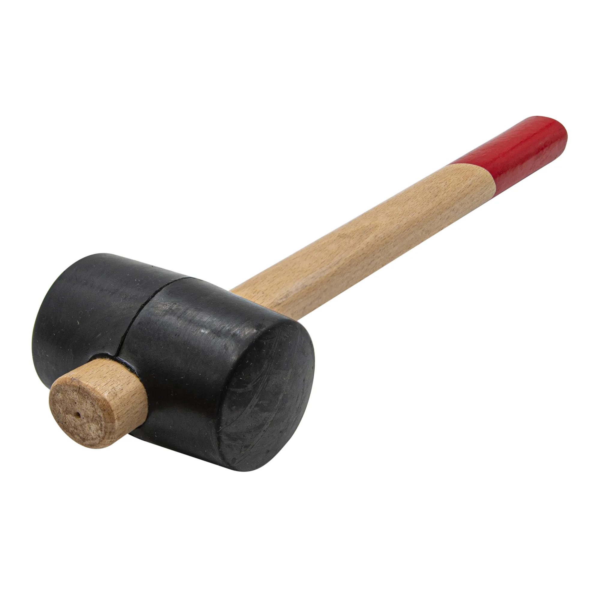 Киянка резиновая, деревянная рукоятка, 450г, (шт.)