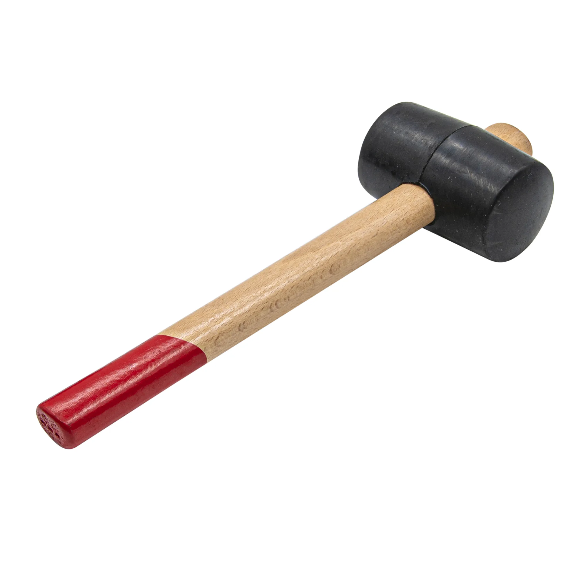 Киянка резиновая, деревянная рукоятка, 450г, (шт.)