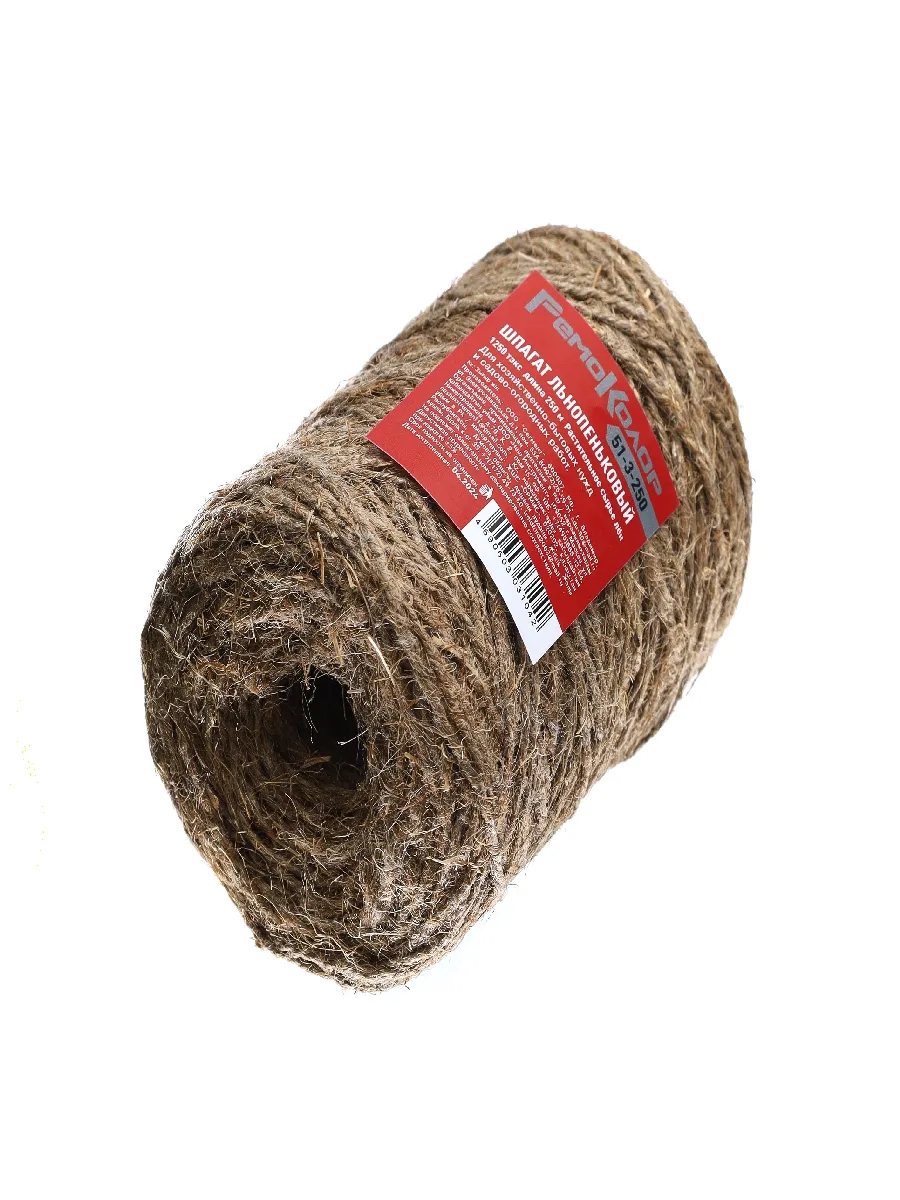Шпагат льнопеньковый 1250текс, 250м, (шт.)