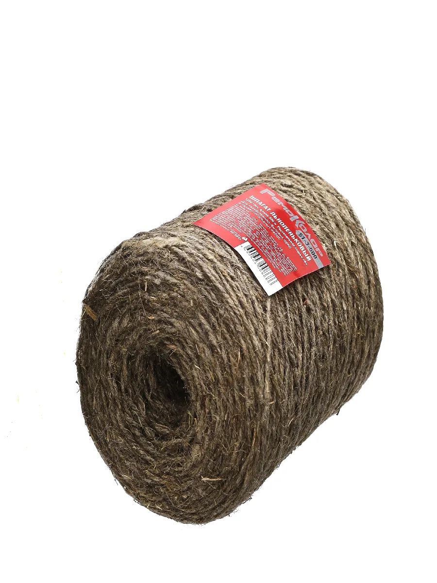 Шпагат льнопеньковый 1250текс, 500м, (шт.)