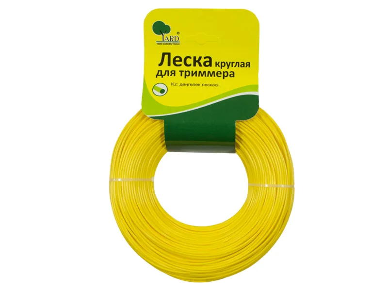 Леска для триммера круглая, 2,4ммх15м, (шт.)
