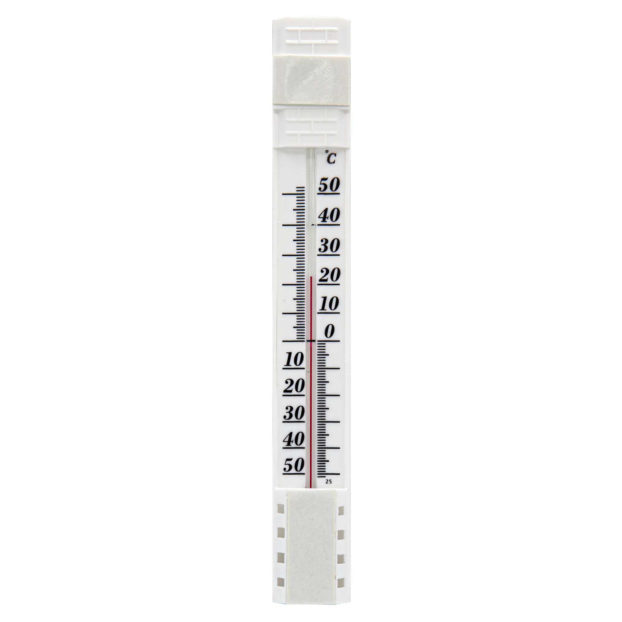 Термометр оконный наружный ТСН-42/41 на липучке и гвоздике, от -50°C до +50°C, 230х32мм, (шт.)