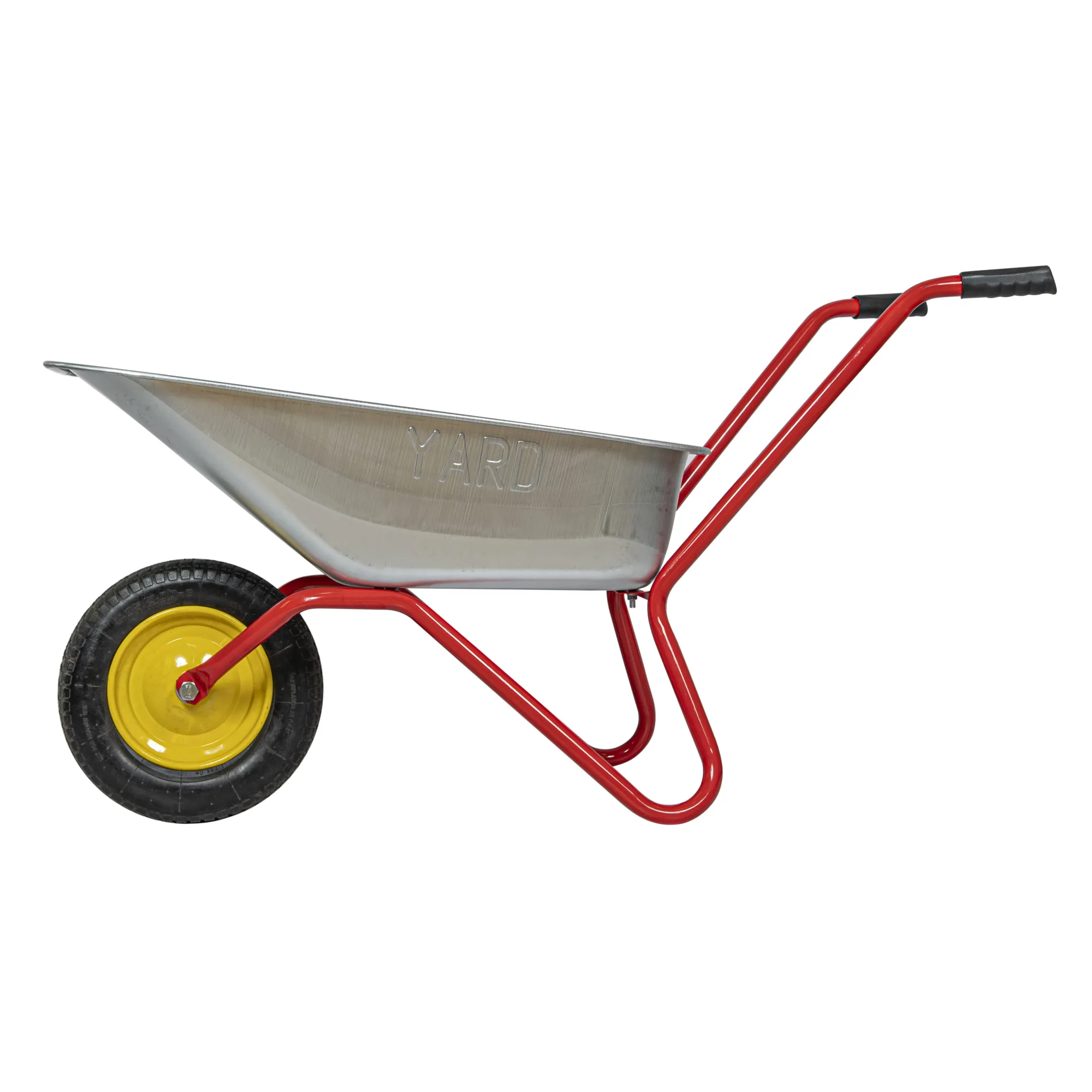 Тачка садовая одноколесная, грузоподъемность 100кг, объем 80л, (шт.)