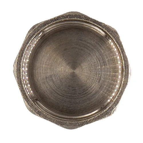 Заглушка латунная, внутренняя резьба, 1", (шт.)