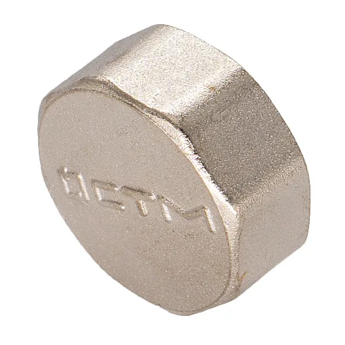 Заглушка латунная, внутренняя резьба, 1", (шт.)