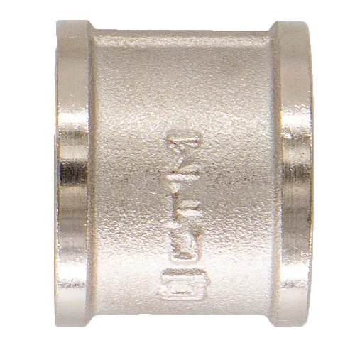 Муфта латунная, внутренняя резьба, 3/4", (шт.)