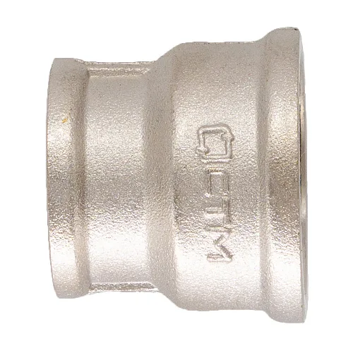 Муфта латунная, переходная, внутренняя резьба, 1"x1/2", (шт.)