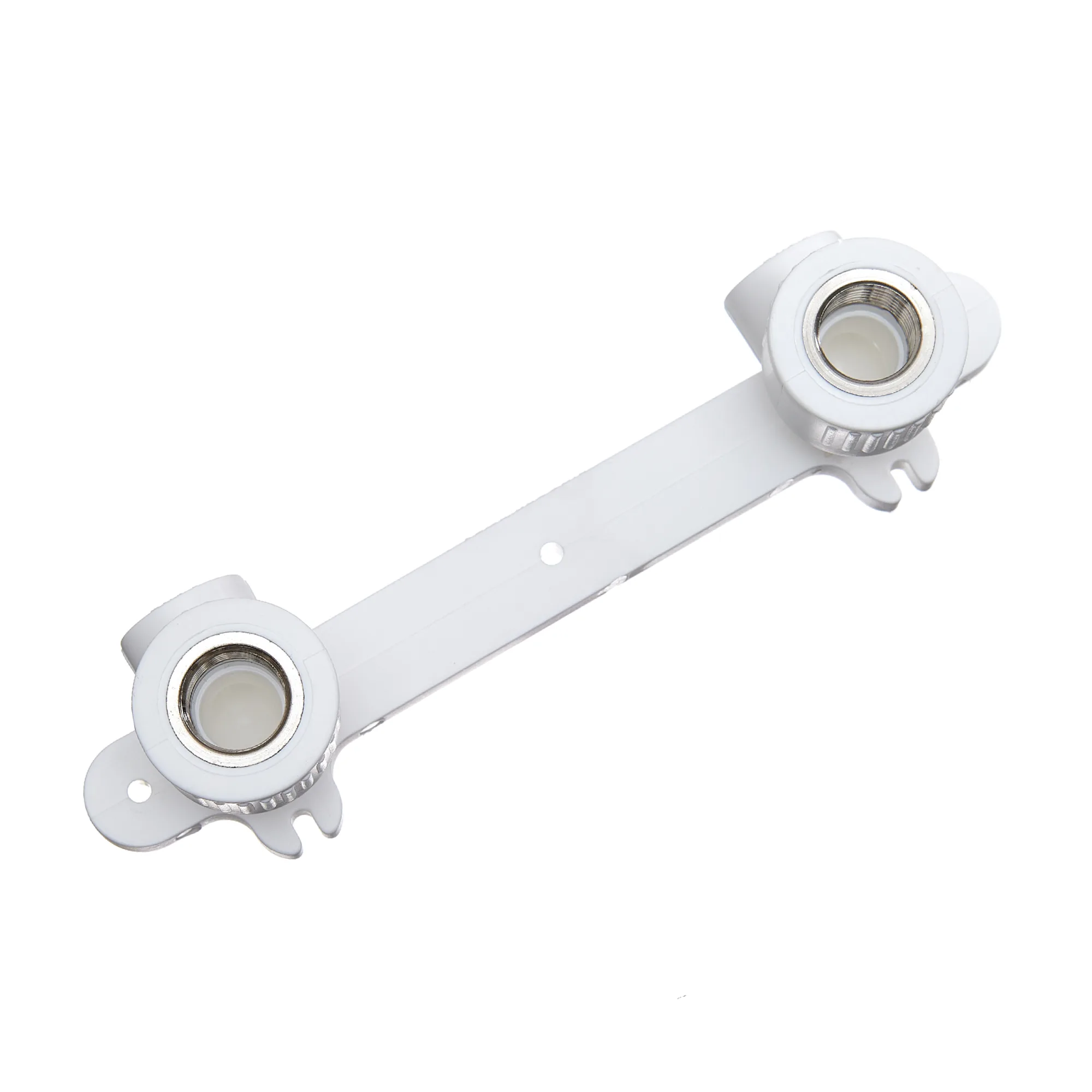 Настенный комплект PP-R, для смесителя, внутренняя резьба, 20ммх1/2", 2457, (шт.)