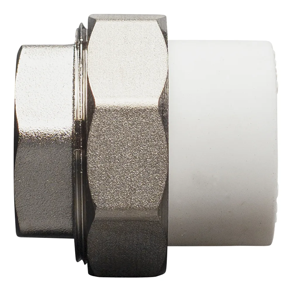 Муфта ППР(PP-R), разъемная (американка), внутренняя резьба, 25ммх3/4", (шт.)