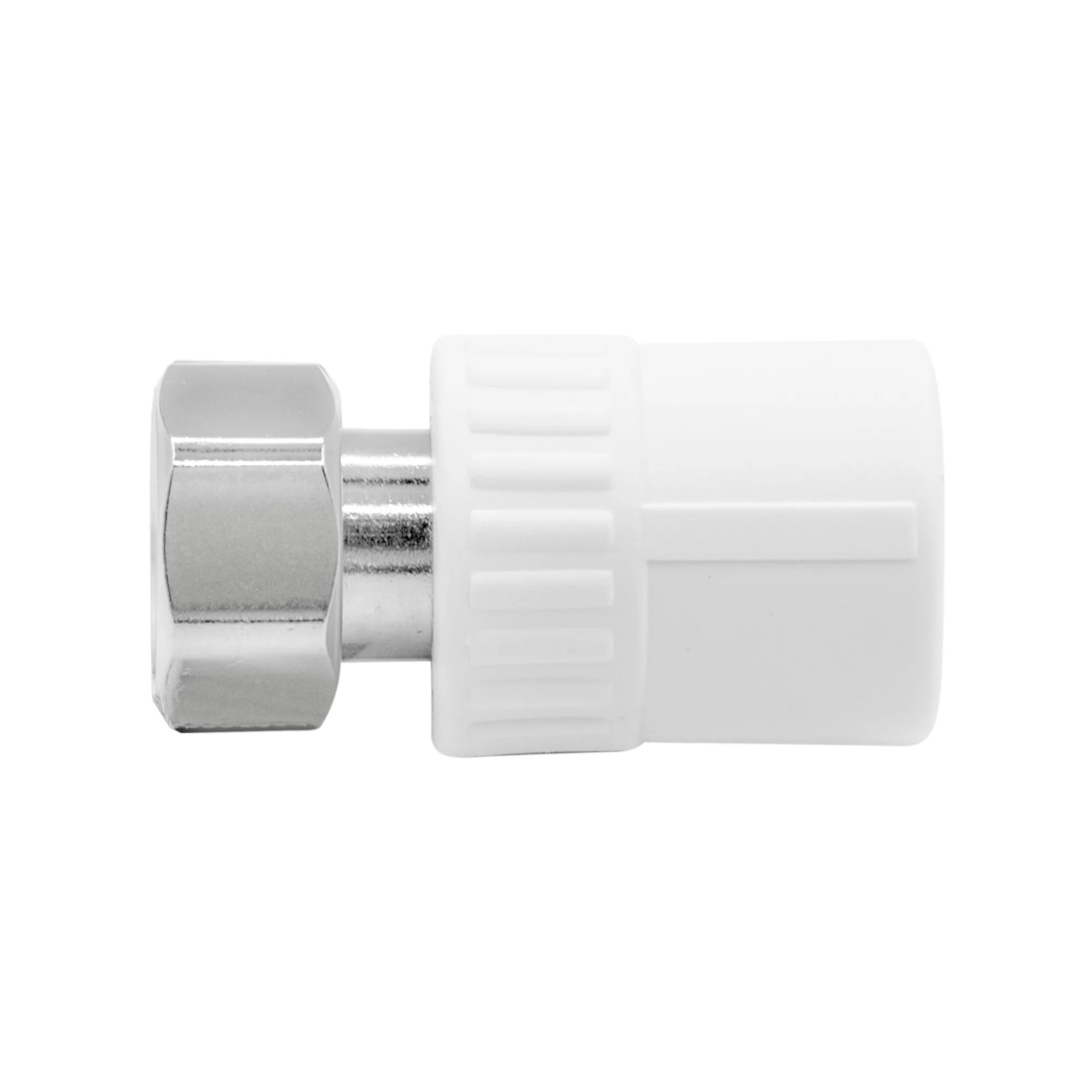 Муфта ППР (PP-R), с накидной гайкой, 20ммх1/2", (шт.)
