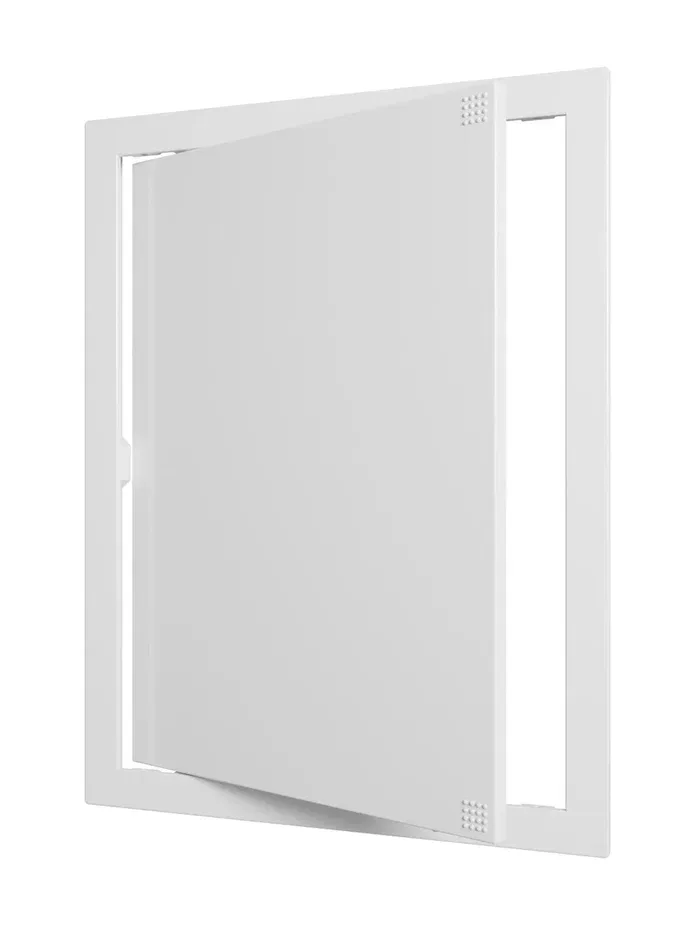 Люк-дверца ревизионный пластиковый, нажимн, 318х418мм с фланц 296х396мм, (АД3040), (шт.)