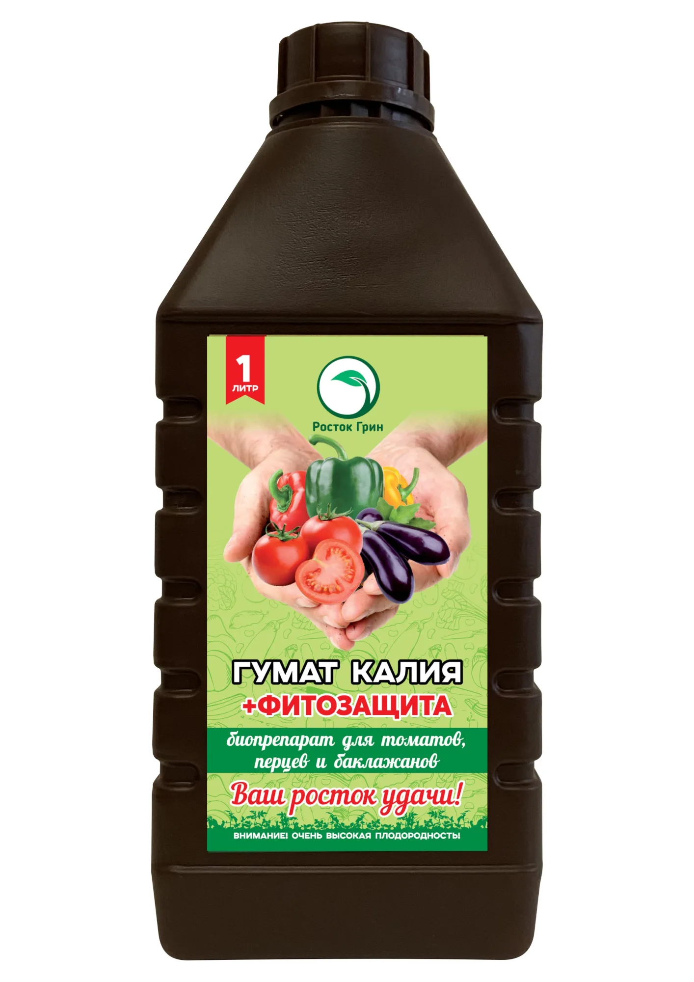 Удобрение органическое для томатов, перцев, баклажанов, 1л, (шт.)