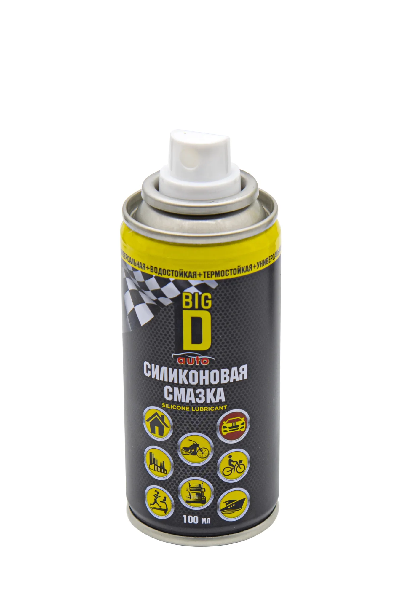 Смазка силиконовая Big D, 100мл, (шт.)