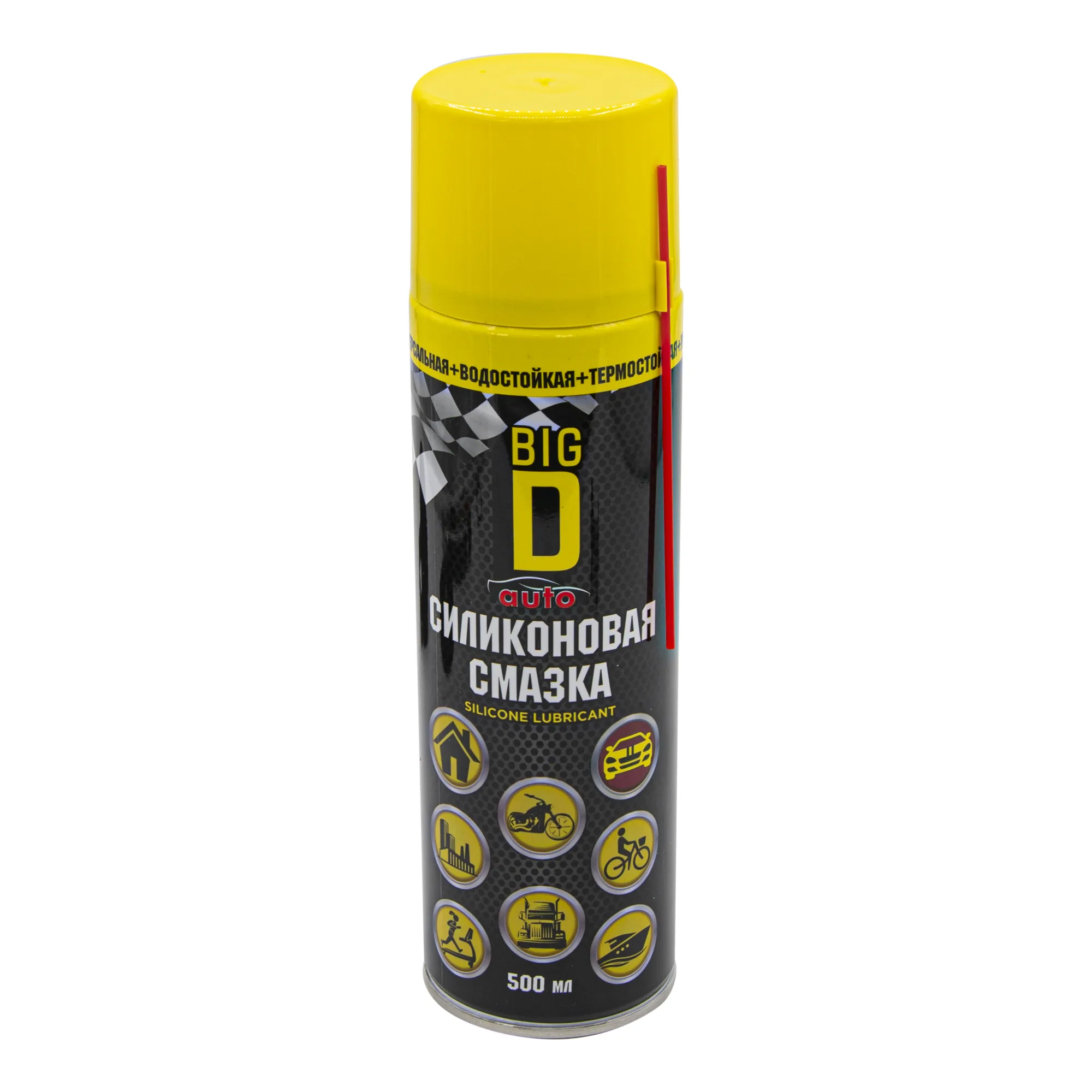 Смазка силиконовая Big D, 500мл, (шт.)
