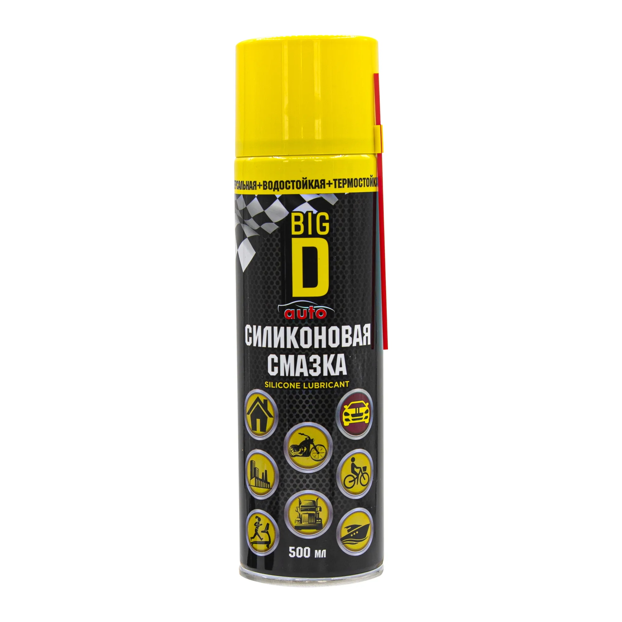 Смазка силиконовая Big D, 500мл, (шт.)