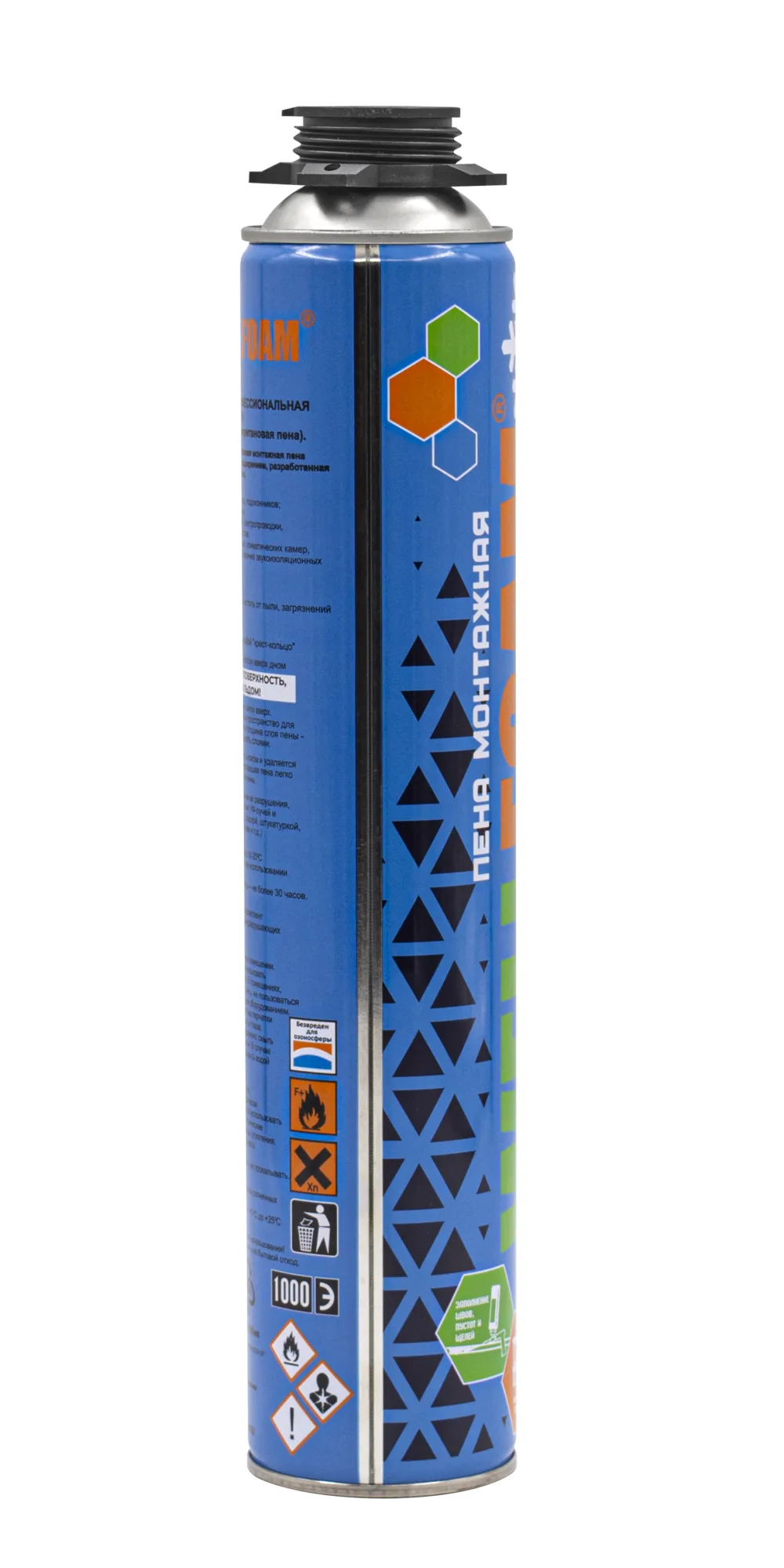 Пена монтажная профессиональная WELLFOAM 65, зимняя, 1000мл, (шт.)