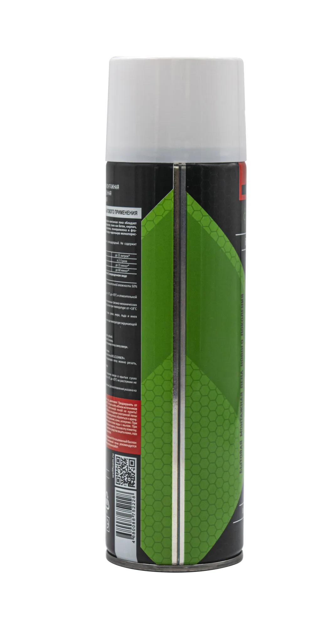 Пена монтажная бытовая WELLFOAM 300, всесезонная, 650мл, (шт.)