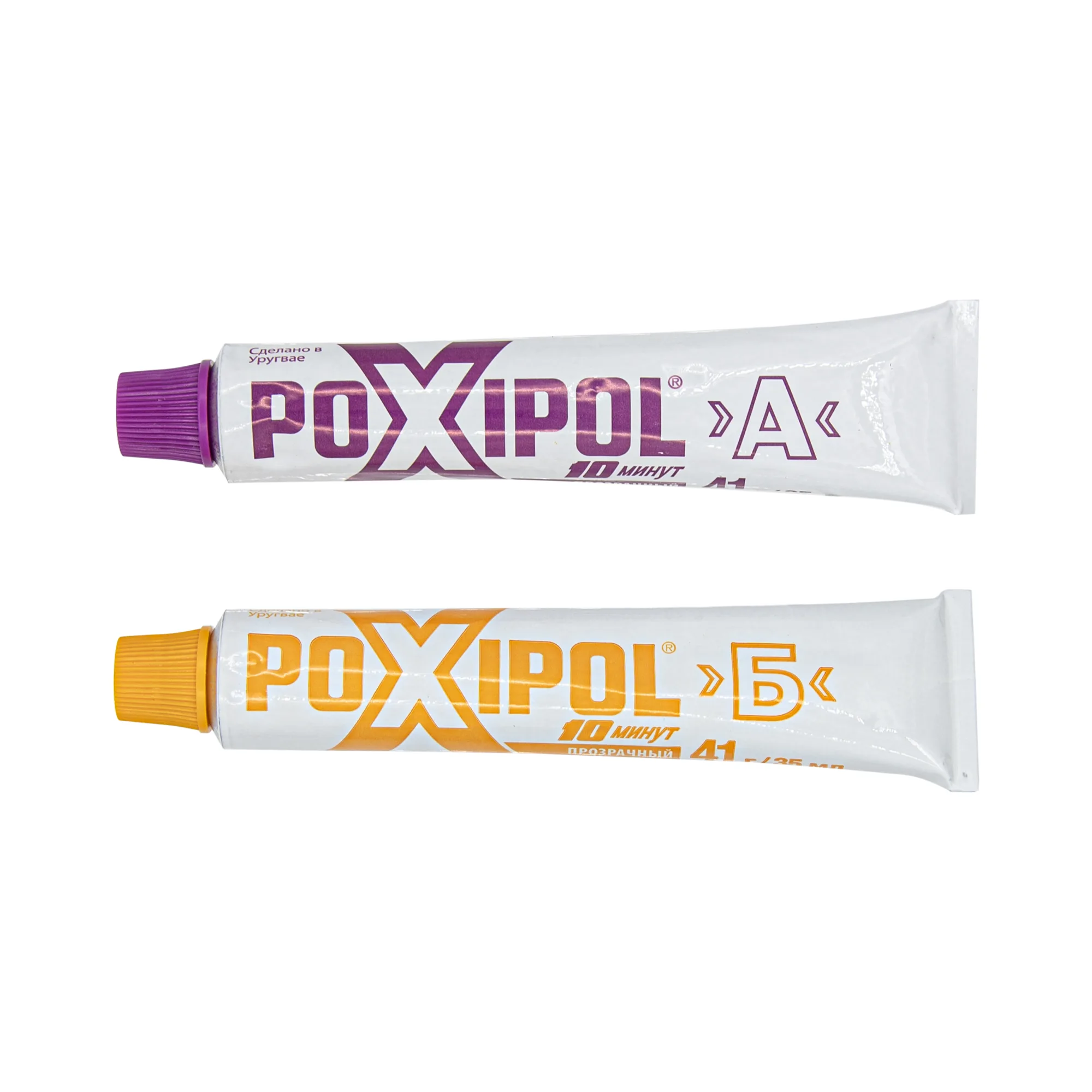 Клей Холодная сварка POXIPOL, двухкомпонентный эпоксидный клей, прозрачный, 70мл, (шт.)