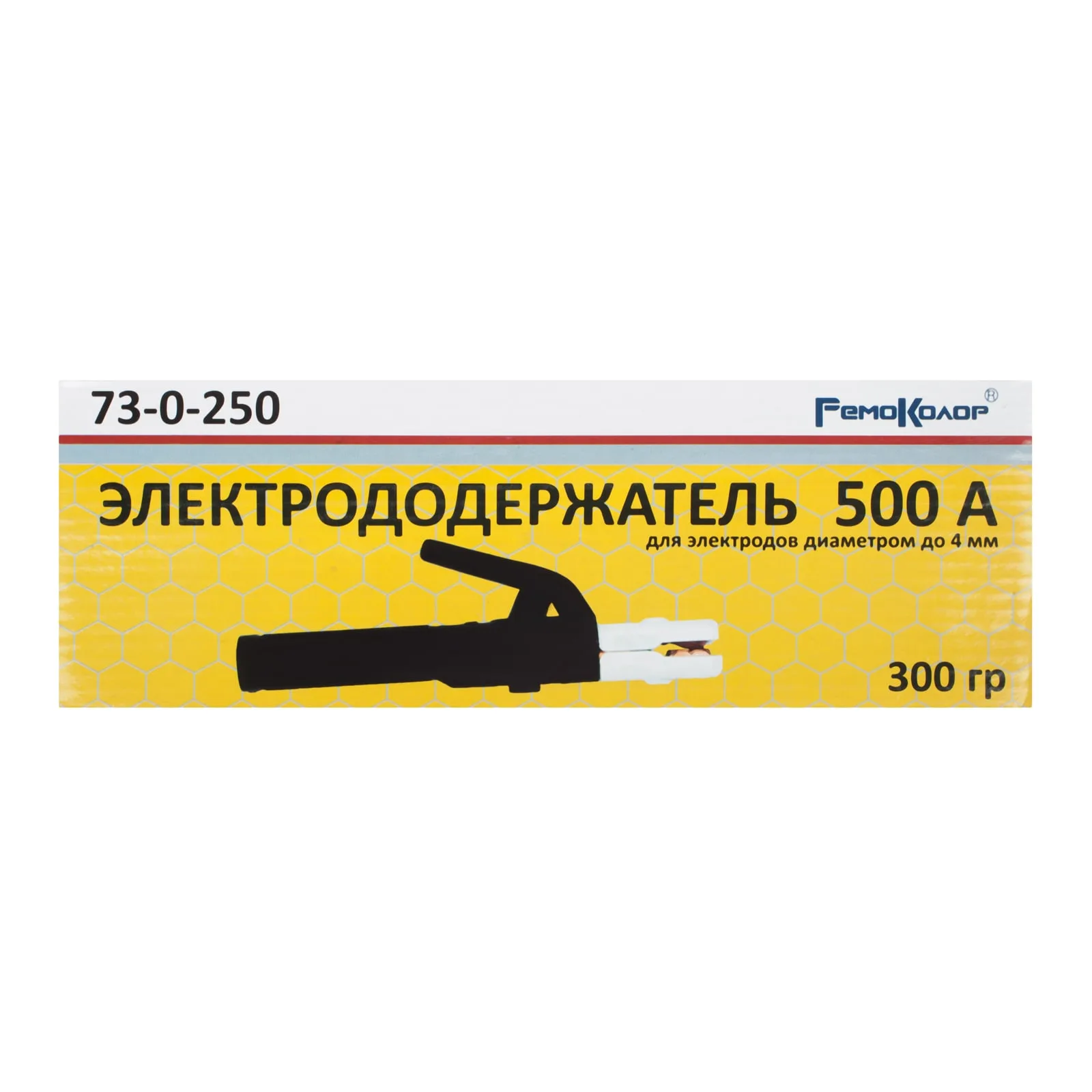 Электрододержатель 500А, для электродов диаметром до 4 мм, 240мм, (шт.)