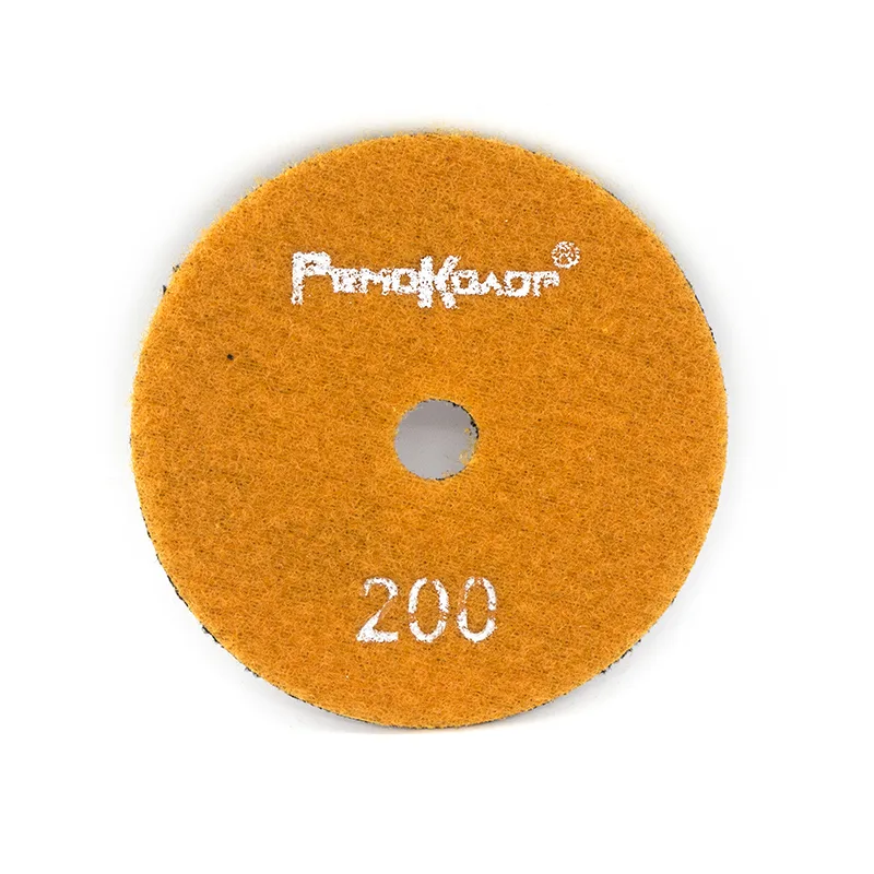 Круг алмазный гибкий шлифовальный АГШК / ЧЕРЕПАШКА, 100 мм, № 200, сухая шлифовка, (шт.)