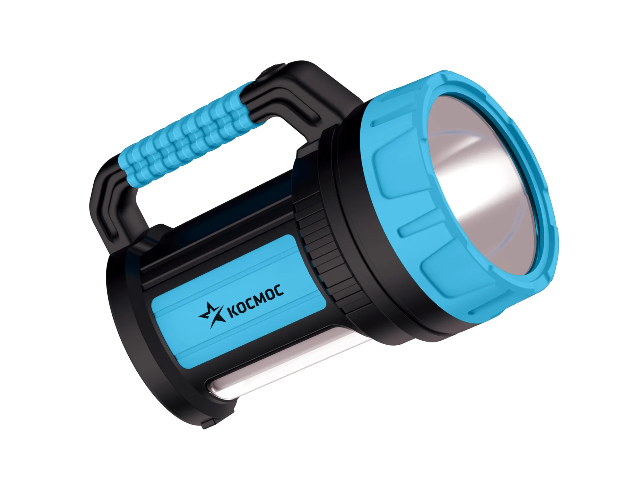 Фонарь светодиодный аккум, прожектор/кемпинг 7Вт 420Лм заряд220V/12V/USB, KOSACCU9107WUSB(K-9107), (