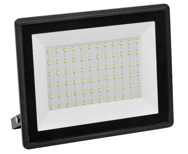 Прожектор светодиодный СДО06, 100Вт, черный IP65 6500K, LPDO601-100-65-K02(601-100-65-K02), (шт.)