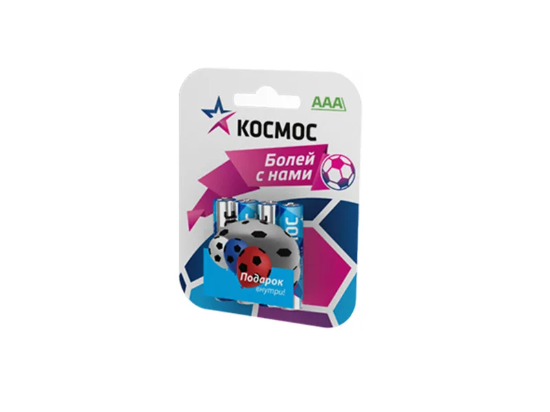Батарейка мизинчиковая, алкалиновая, блистер, ААА, KOCLR034BL_CLASSIC(KOC-LR03-4BL), 4шт., (уп.)