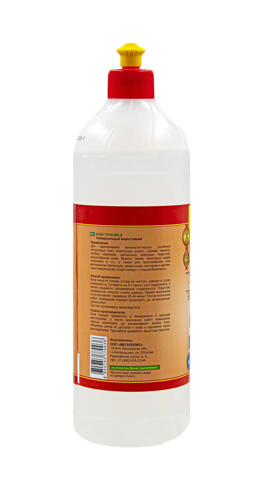 Клей универсальный водостойкий Titan Wild, 1л, (шт.)