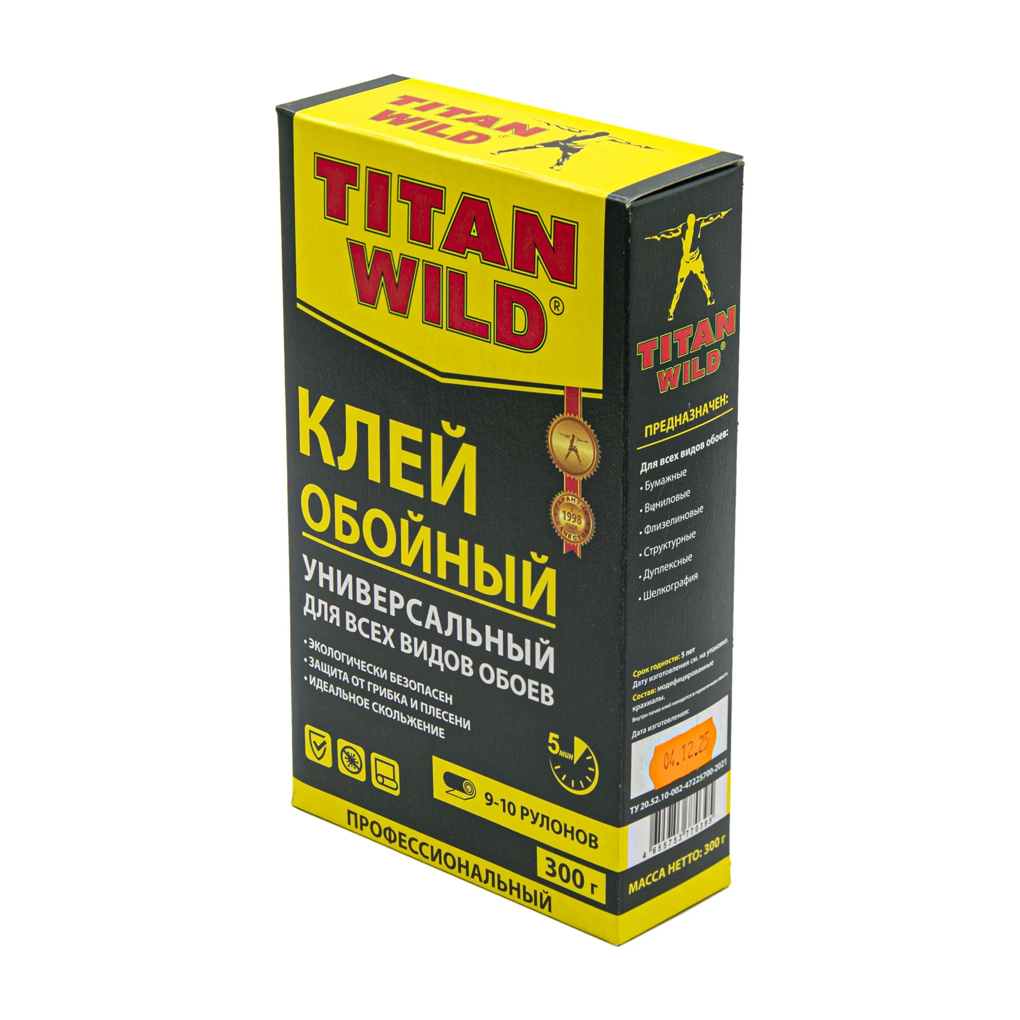 Клей обойный Titan Wild универсальный, 300г, (шт.)